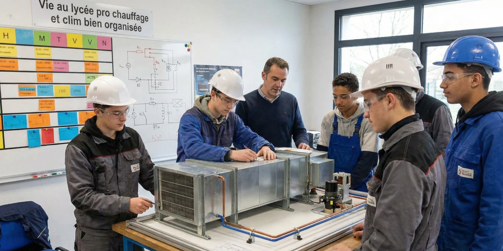 Organiser sa Vie en Bac Pro ICCER : Équilibre Cours, Ateliers et Stages